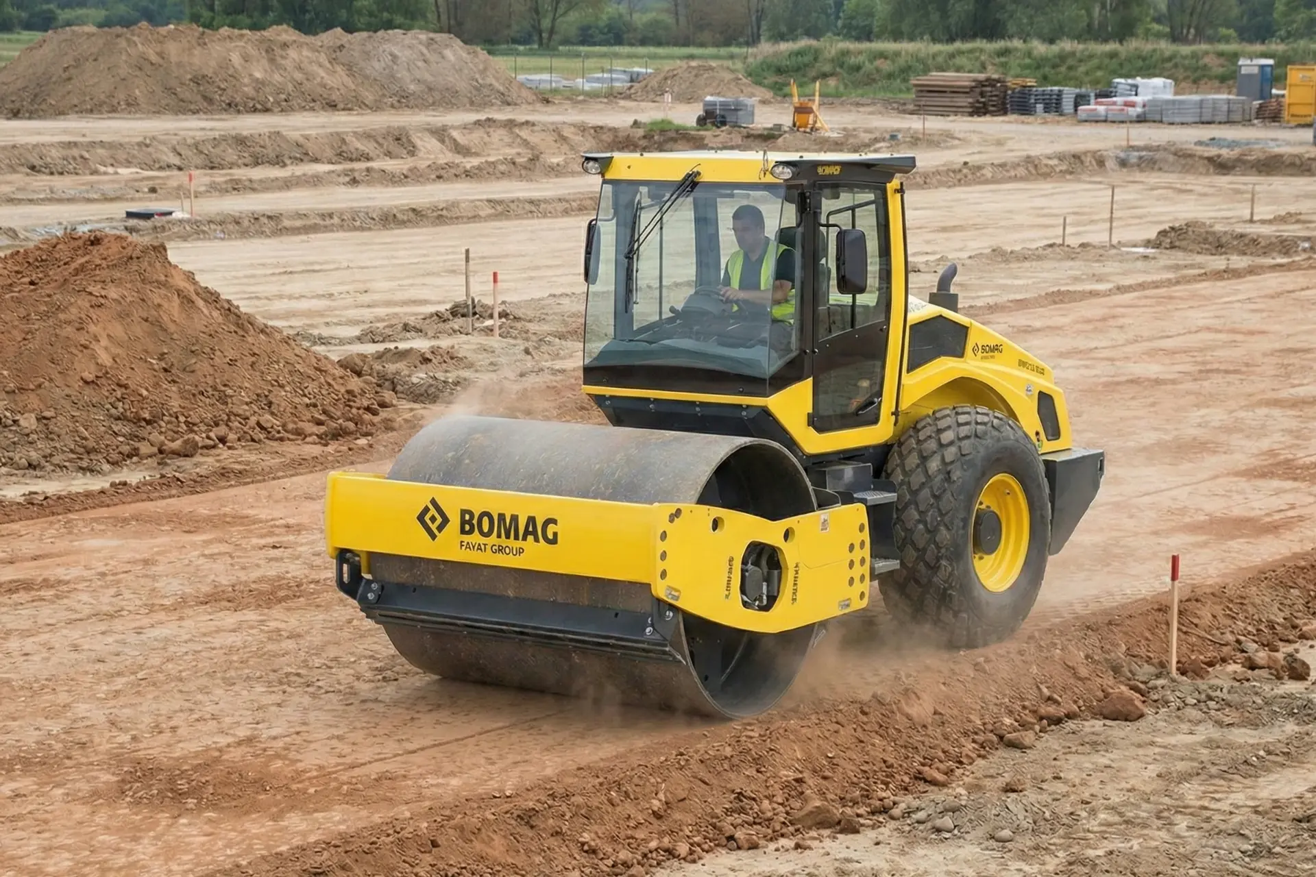 Rodillo Compactador BOMAG BW213