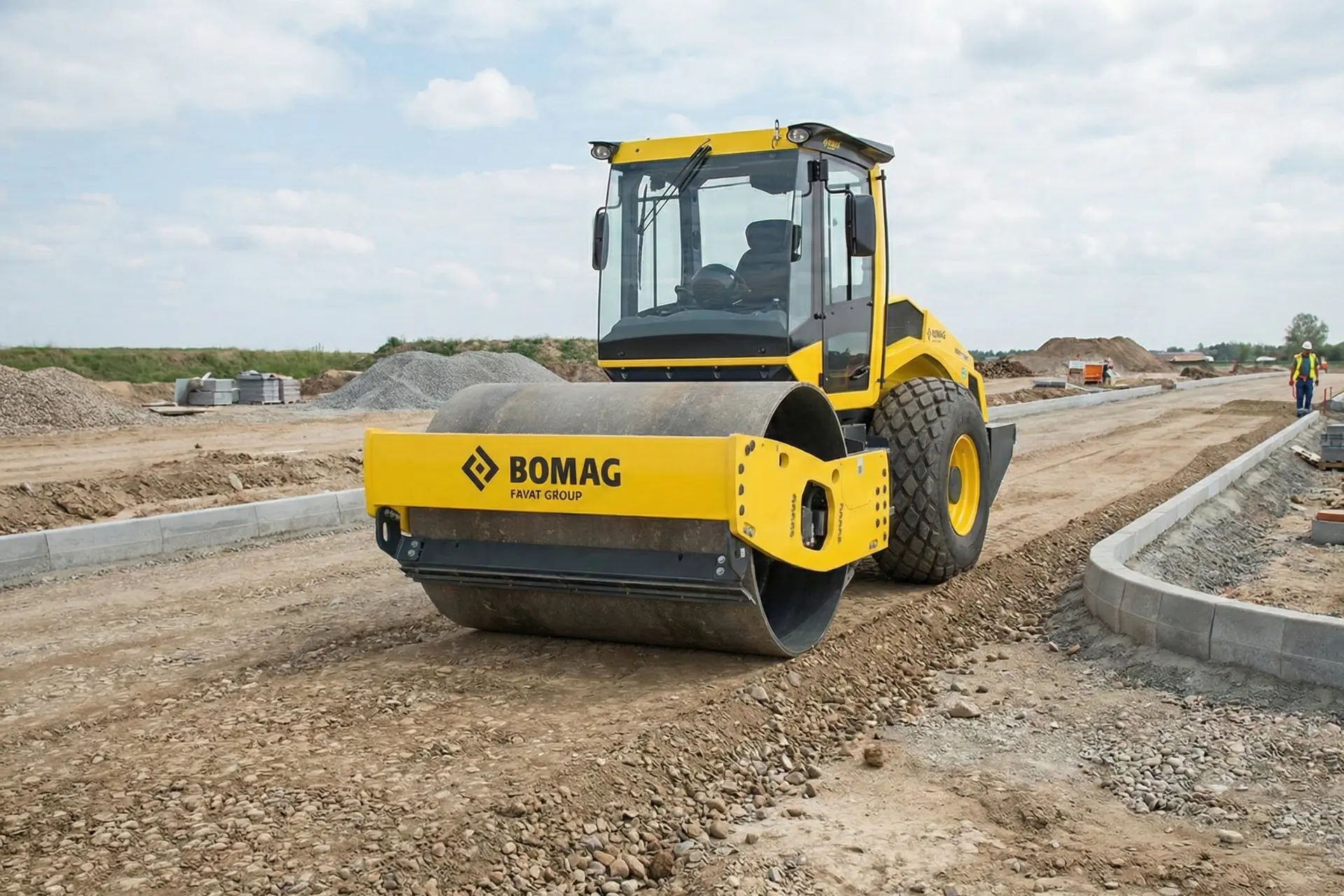 Rodillo Compactador BOMAG BW213 - Thumbnail 2