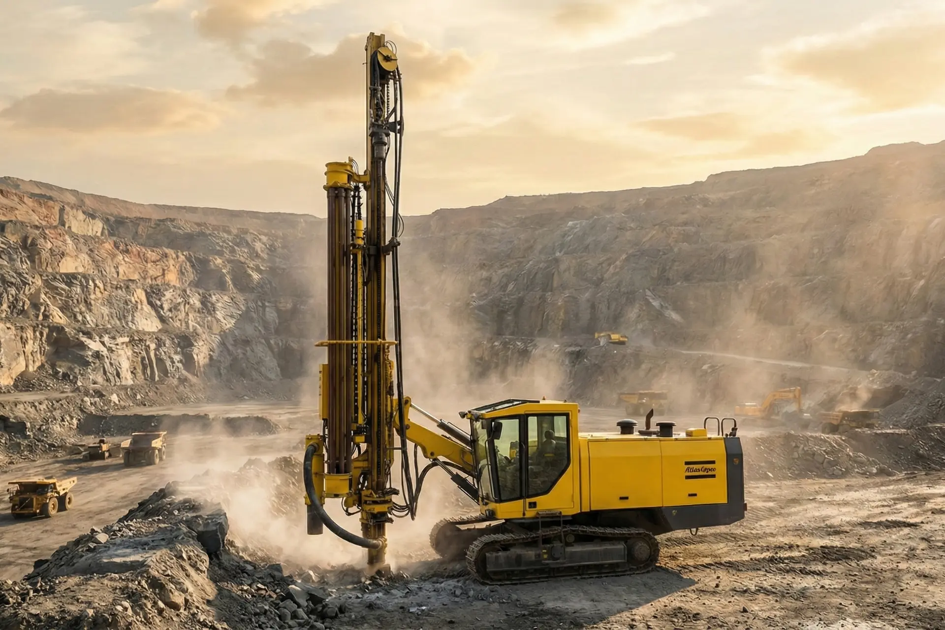 Perforadora Atlas Copco ROC L8