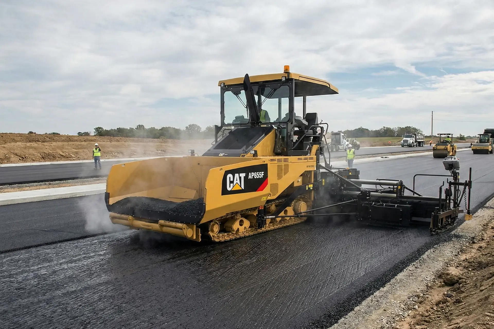 Pavimentadora CAT AP655F